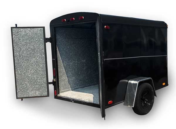 Enclosed Trailer Coated