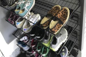 Slat Wall Shoe Rack Attachment