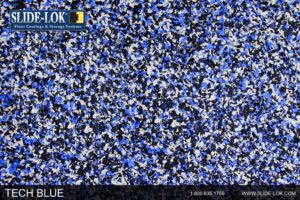 tech blue flooring chips logo