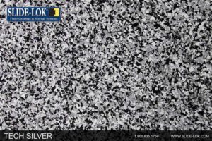 tech silver flooring chips logo